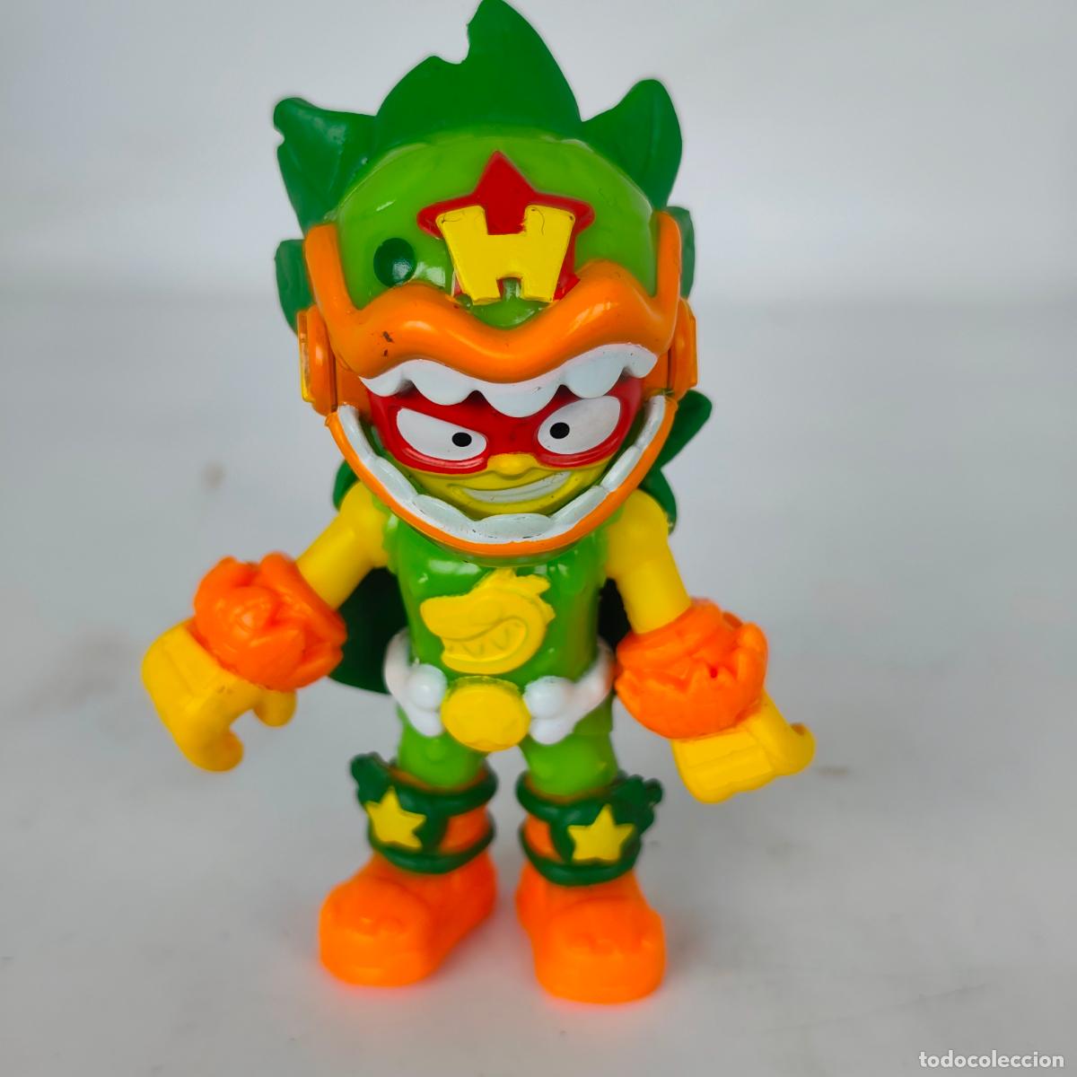 Figuras de goma y PVC: figura superthings superzings superdino - dino