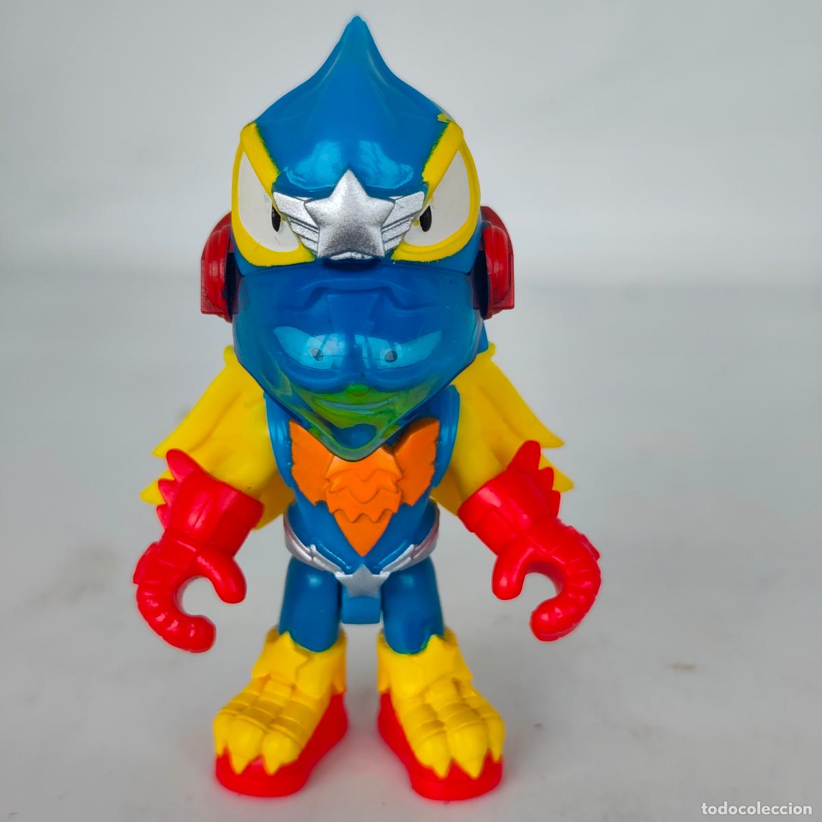 Figuras de goma y PVC: Eagle Jet Superthings flashbird piloto superzings