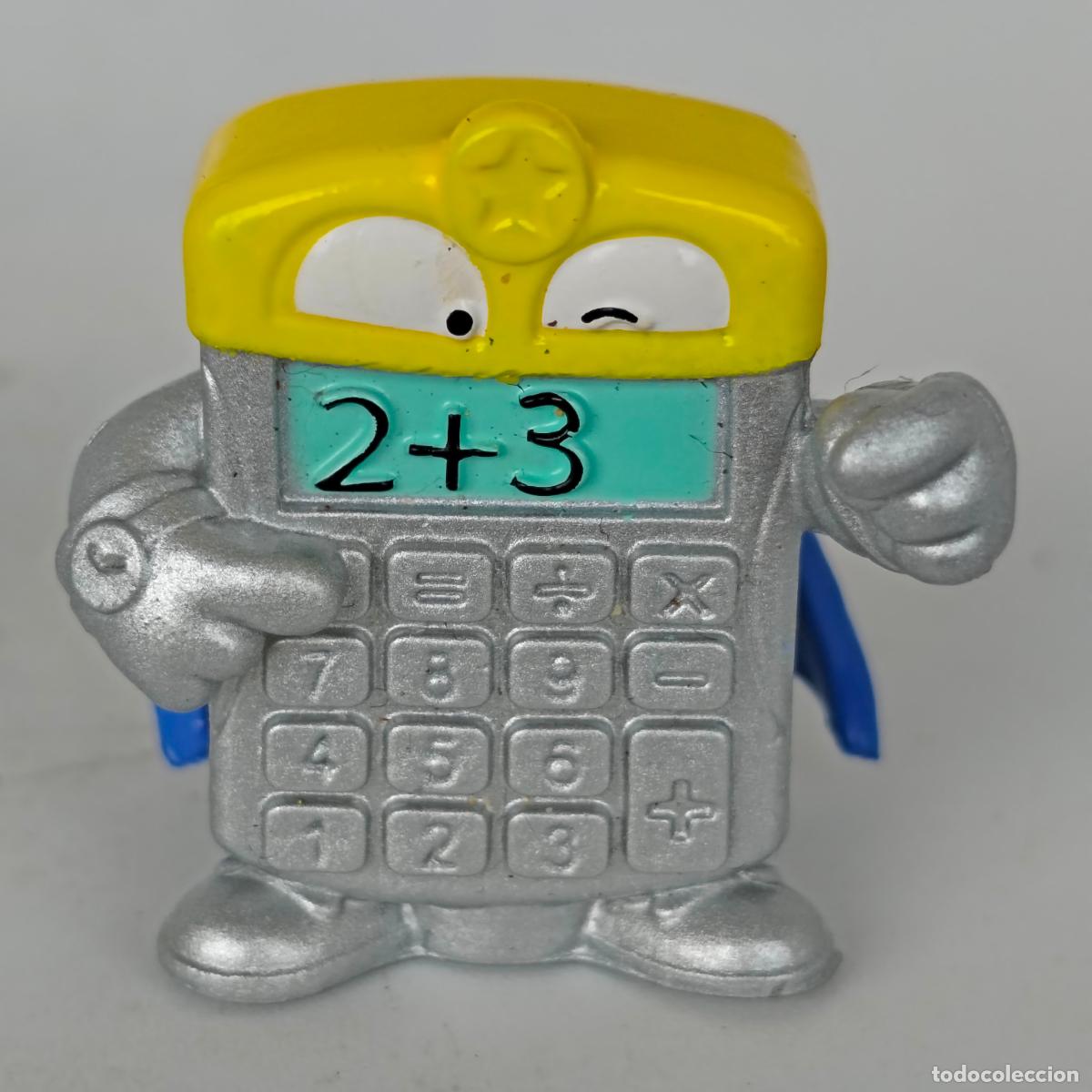 Figuras de goma y PVC: Number x series 12 n&deg; 929 superthings superzings plateado plata