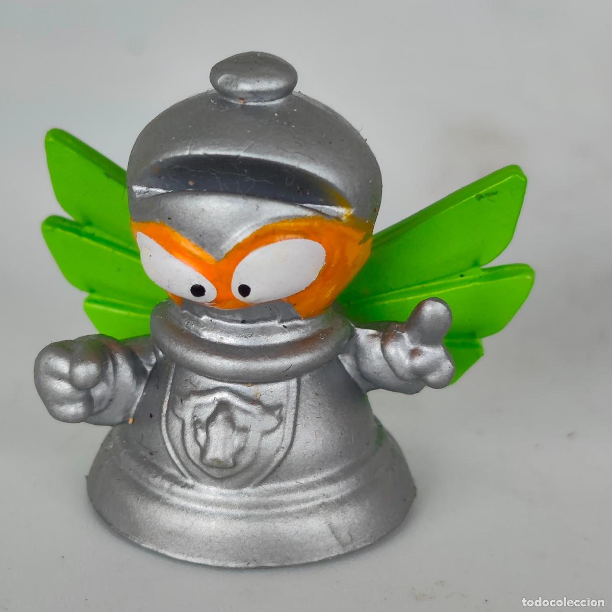 Figuras de goma y PVC: Superzings serie 5 SKY BISHOP n&ordm; 361 CAPITAN PLATEADO