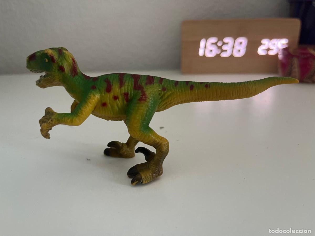 Figuras de goma y PVC: JUGUETE DE GOMA Y PVC ANIMAL SCHLEICH DINOSAURIO VELOCIRAPTOR 2003