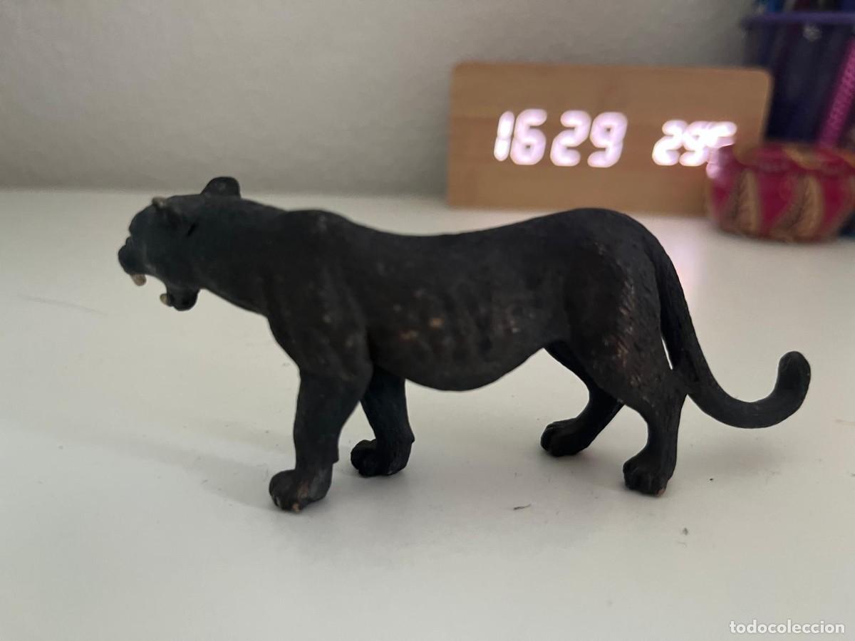 Figuras de goma y PVC: JUGUETE DE GOMA Y PVC ANIMAL SCHLEICH PANTERA NEGRA 2012