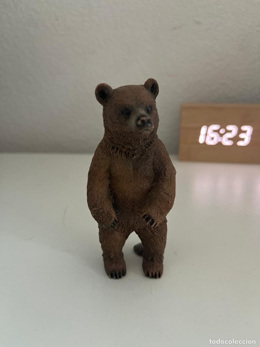 Figuras de Borracha e PVC: JUGUETE DE GOMA Y PVC ANIMAL TIPO SCHLEICH OSO PARDO GRIZZLY MARRON