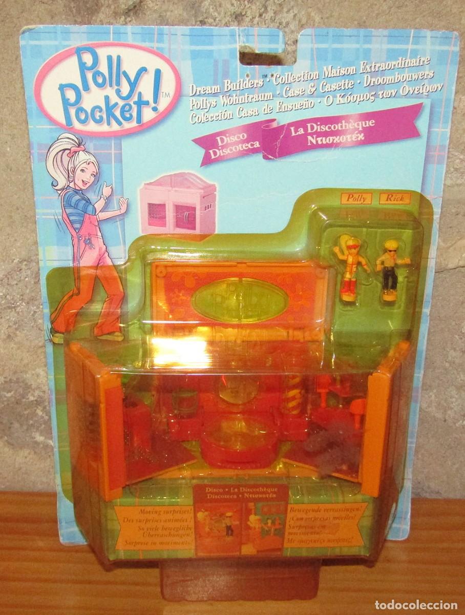 Figuras de goma y PVC: POLLY POCKET - COLECCION CASA DE ENSUE&Ntilde;O: DISCOTECA - MATTEL - NUEVO Y EN SU BLISTER NRFB