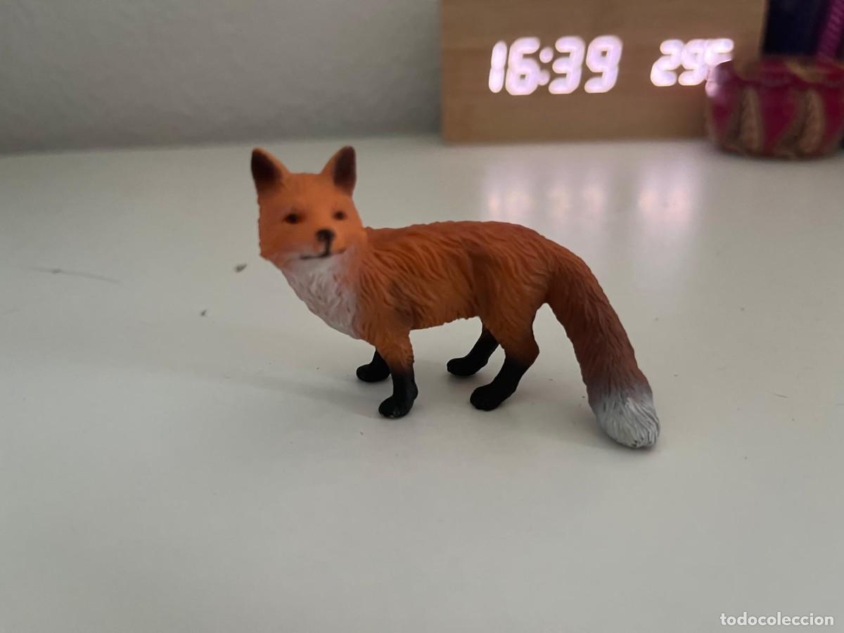 Figuras de goma y PVC: JUGUETE DE GOMA Y PVC ANIMAL PROCON TIPO SCHLEICH ZORRO 2006
