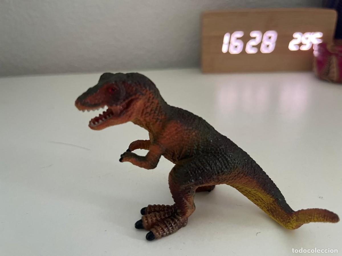 Figuras de goma y PVC: JUGUETE DE GOMA Y PVC ANIMAL TIPO SCHLEICH DINOSAURIO TYRANNOSAURUS REX