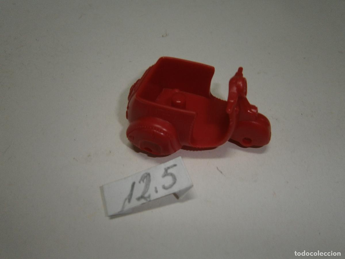 Figuras de goma y PVC: FIGURA DE GOMA O PVC - ZOMLINGS - MOTO SCOOTER