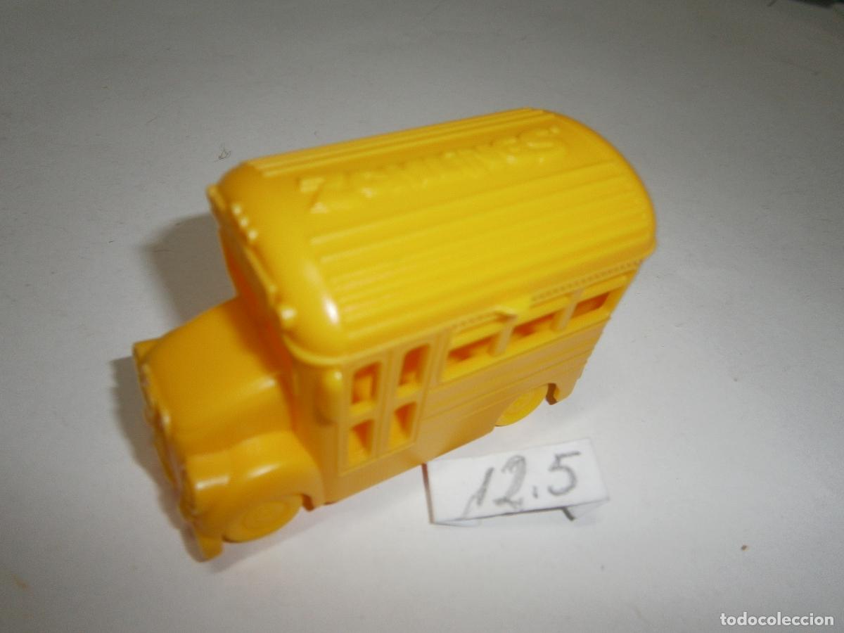 Figuras de goma y PVC: FIGURA DE GOMA O PVC - ZOMLINGS - AUTOBUS (GUAGUA)