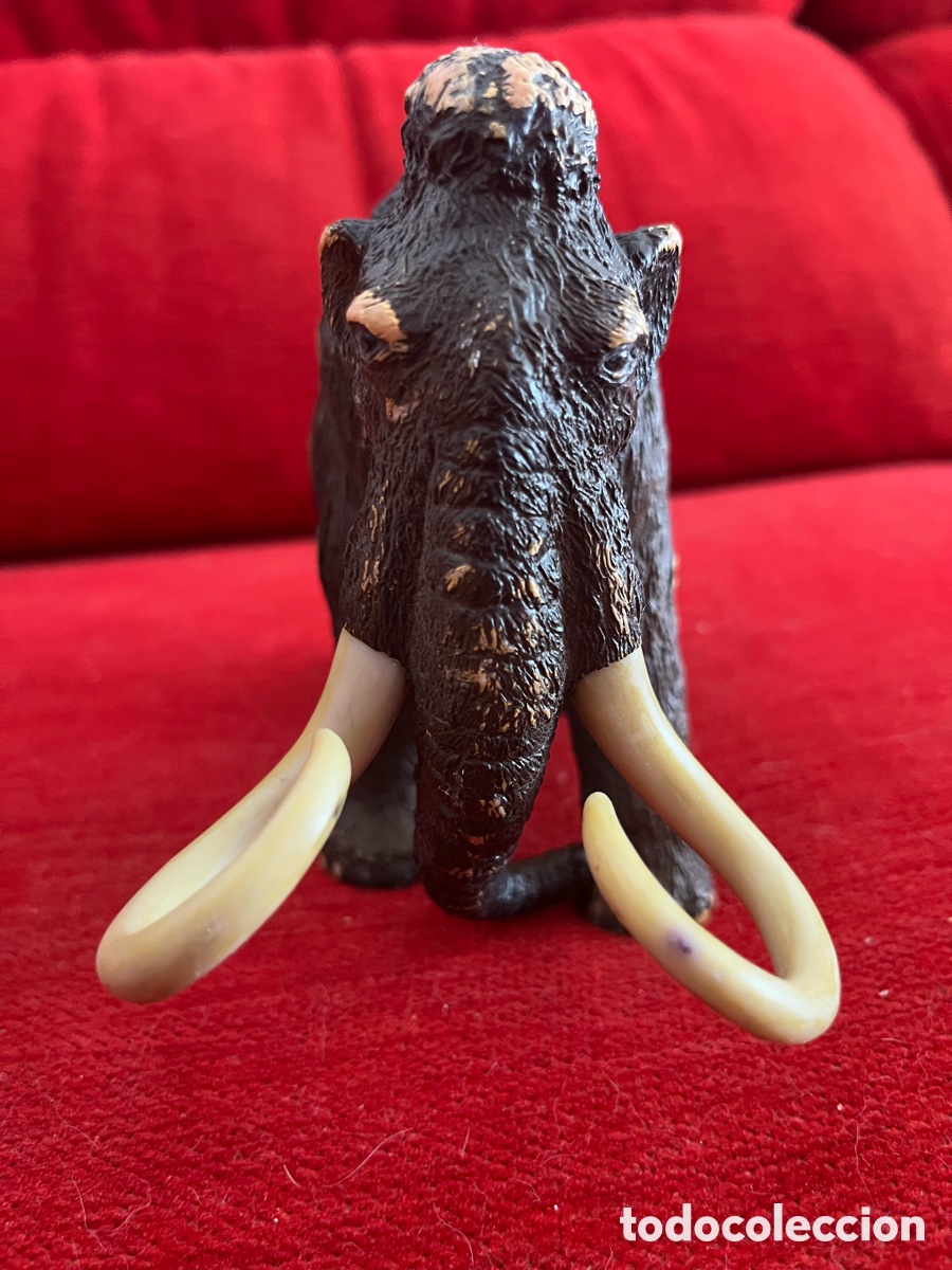 Figuras de goma y PVC: JUGUETE DE GOMA Y PVC ANIMAL PAPO TIPO SCHLEICH MAMUT 2008