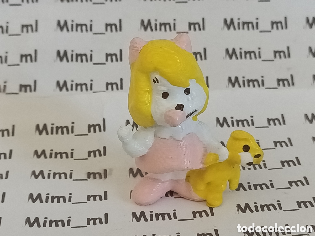 Figuras de goma y PVC: Figura hija dartacan en impresi&oacute;n 3d inspirada en la Startoys BRB
