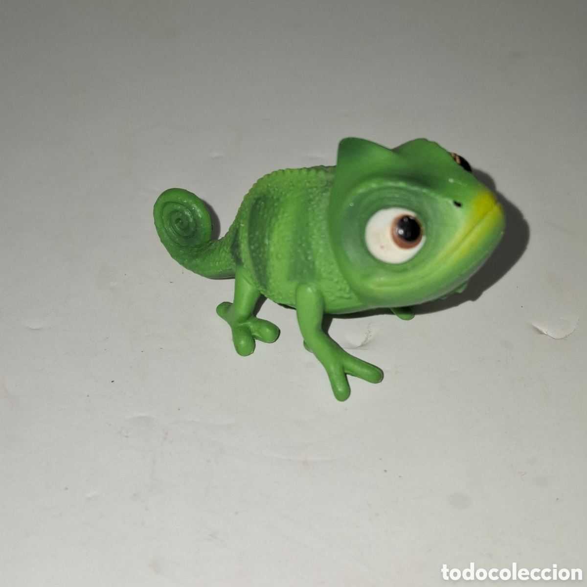 Figuras de goma y PVC: FIGURA DE PVC MADE IN GERMANY BULLY ENREDADOS CAMALEON MASCOTA DE RAPUNZEL
