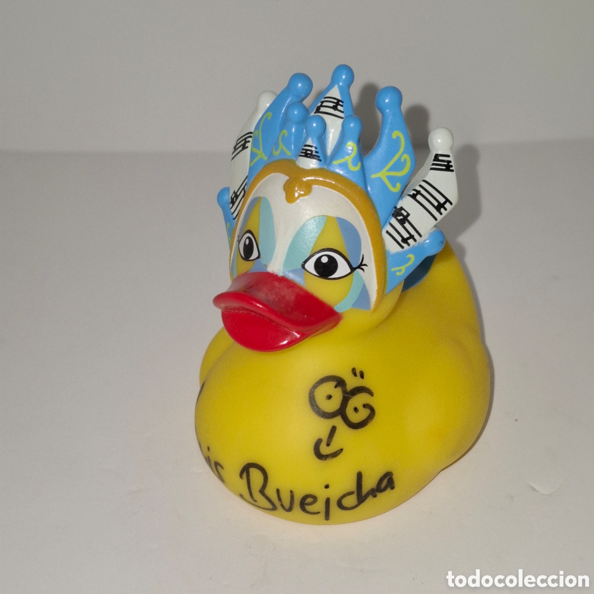 Figuras de goma y PVC: FIGURA DE PVC PATITO DE GOMA JOCKER DUCK EDICION ESPECIAL DJ TECHNO BORIS BREJCHA