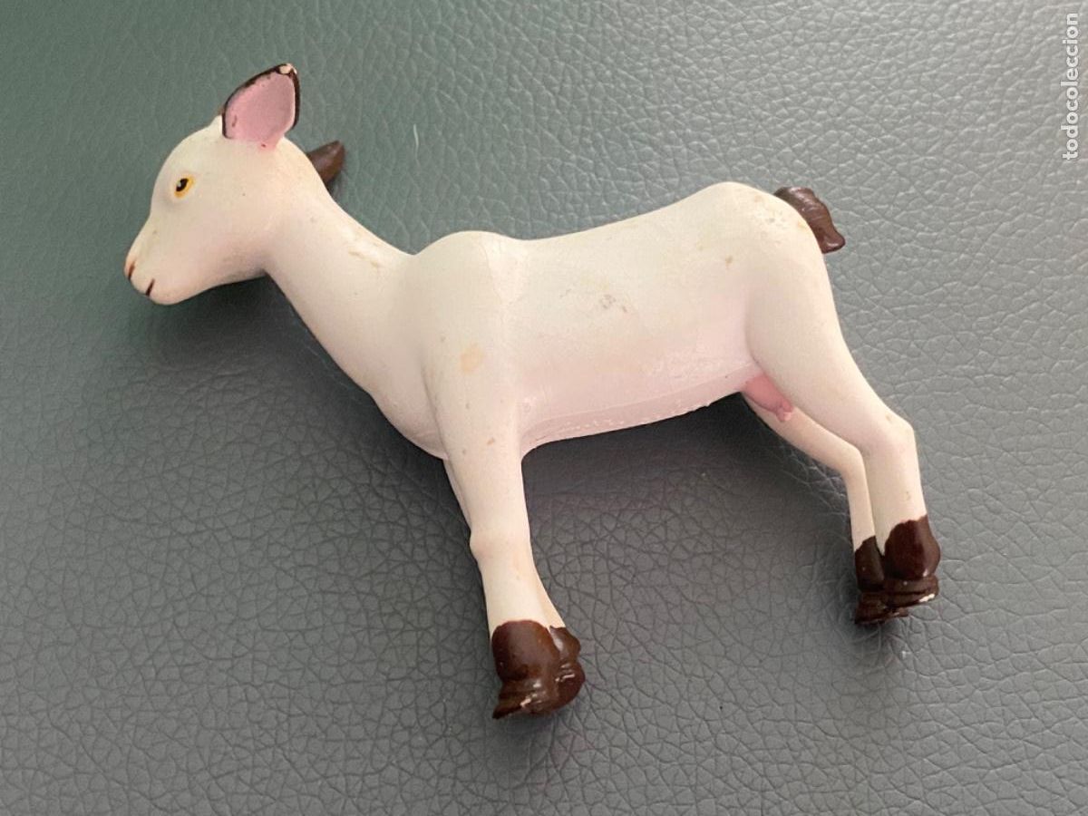 Figuras de goma y PVC: FIGURA CABRITA COPO DE NIEVE MARCA FAMOSA PERSONAJE DE HEIDI