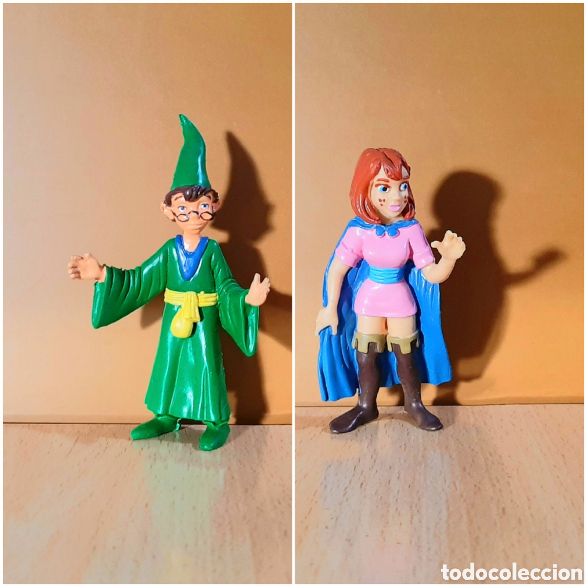 Gummi- und PVC-Figuren: FIGURAS PVC DRAGONES Y MAZMORRAS COMICS SPAIN DUNGEONS AND DRAGONS SERIE TV