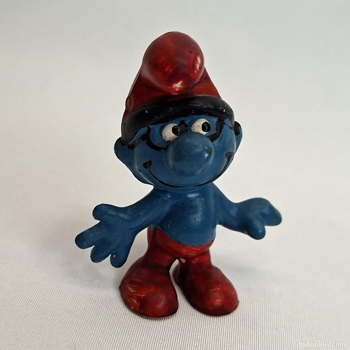 Figurines en Caoutchouc et PVC: FIGURA PITUFO , PVC NO T&Oacute;XICO.