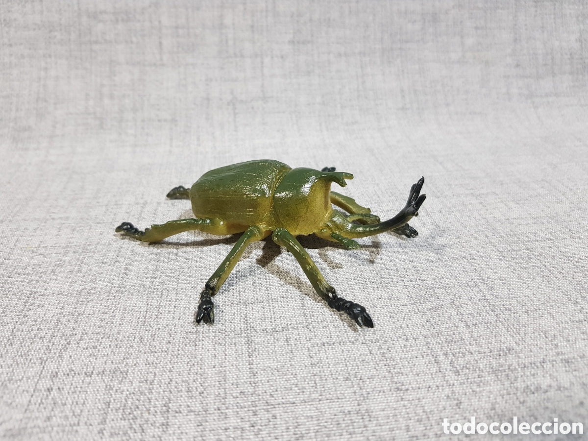 Figuras de goma y PVC: ESCARABAJO RINOCERONTE ATLAS. REPRODUCCI&Oacute;N REALISTA DE PL&Aacute;STICO