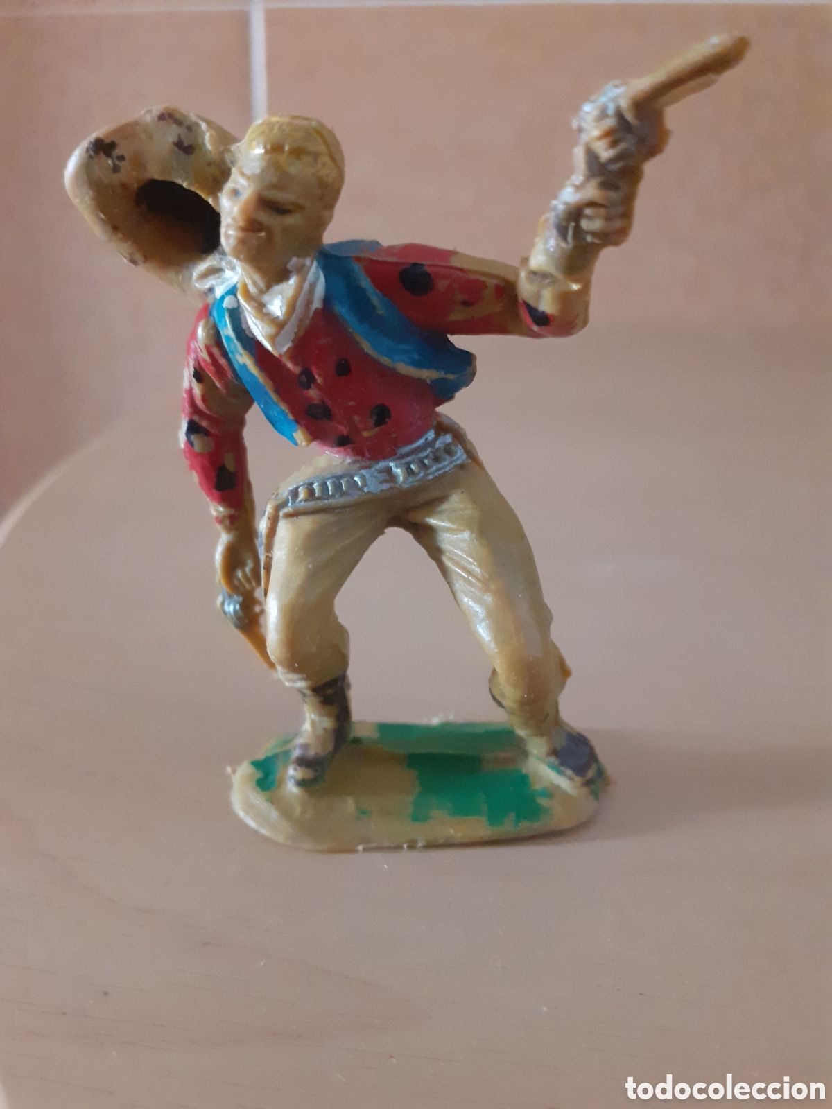 Figuras de goma y PVC: FIGURA VAQUERO PLASTICO COMANSI,JECSAN,REAMSA