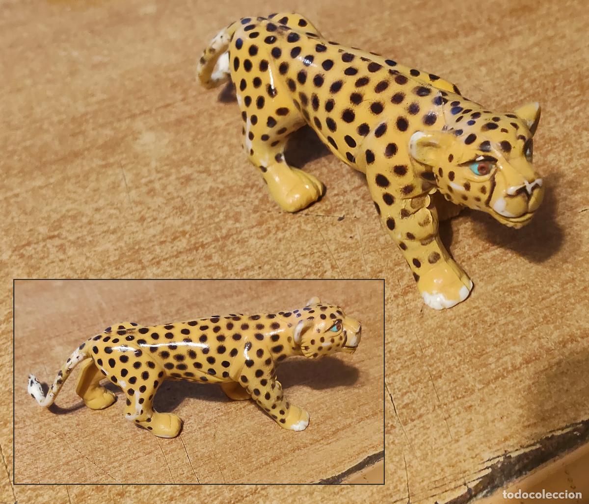 Figuras de goma y PVC: Leopardo Leopard (Schleich ref. 14127 1995)