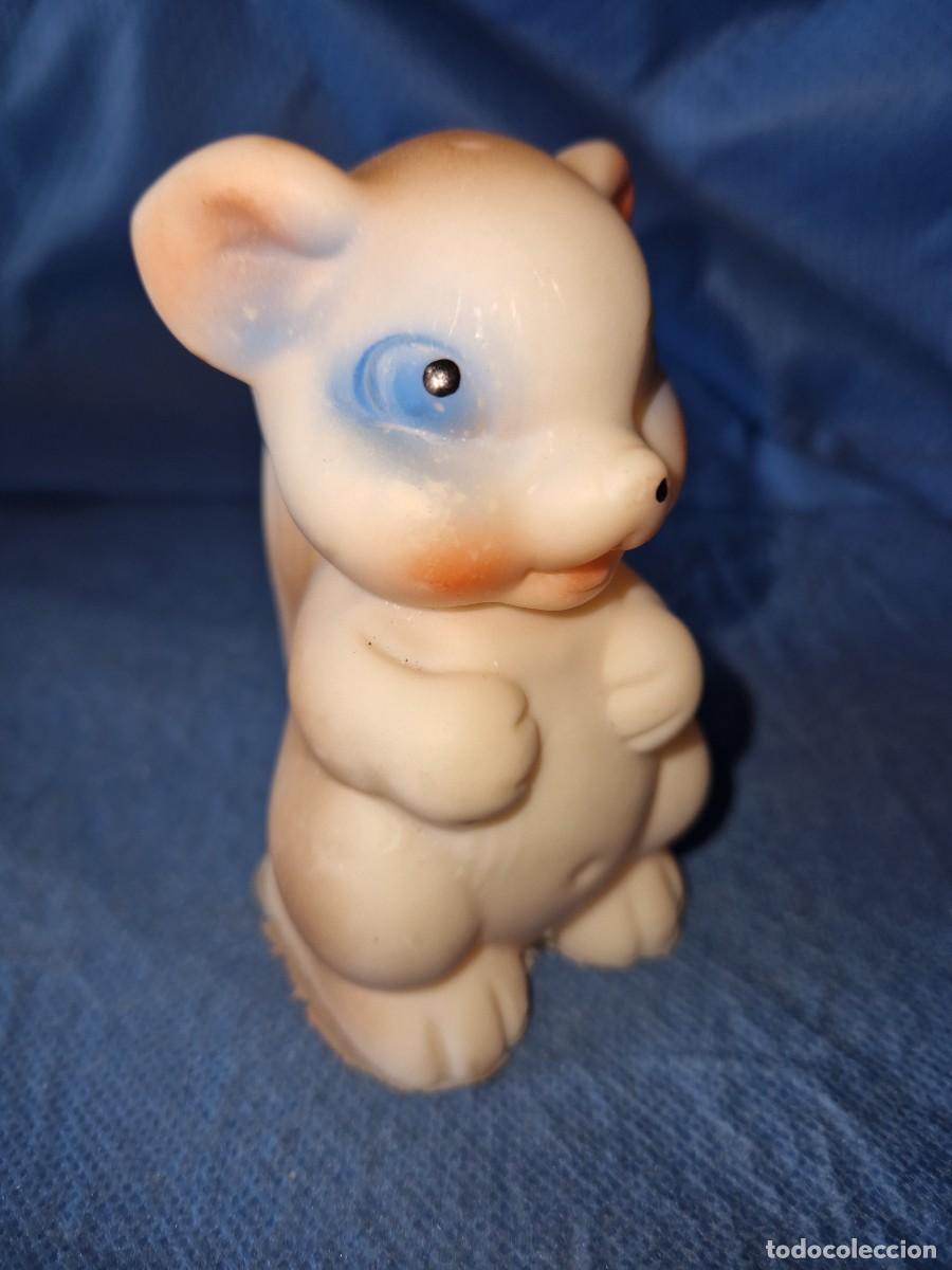 Figuras de goma y PVC: ARDILLA ANTIGUA FIGURA DE GOMA