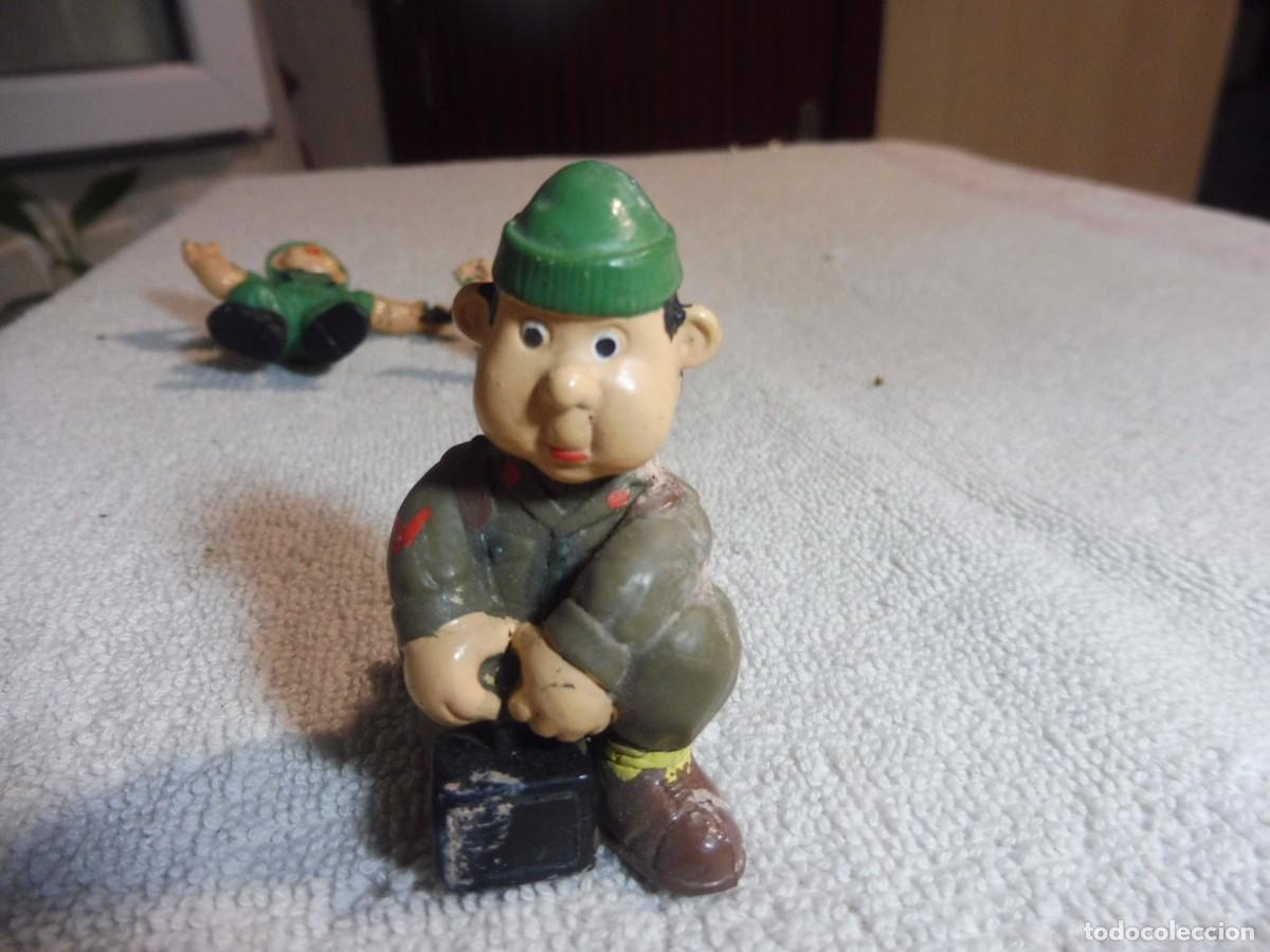 Figuras de goma y PVC: Soldados del mundo soldado brit&aacute;nico Wonilandia a&ntilde;os 80