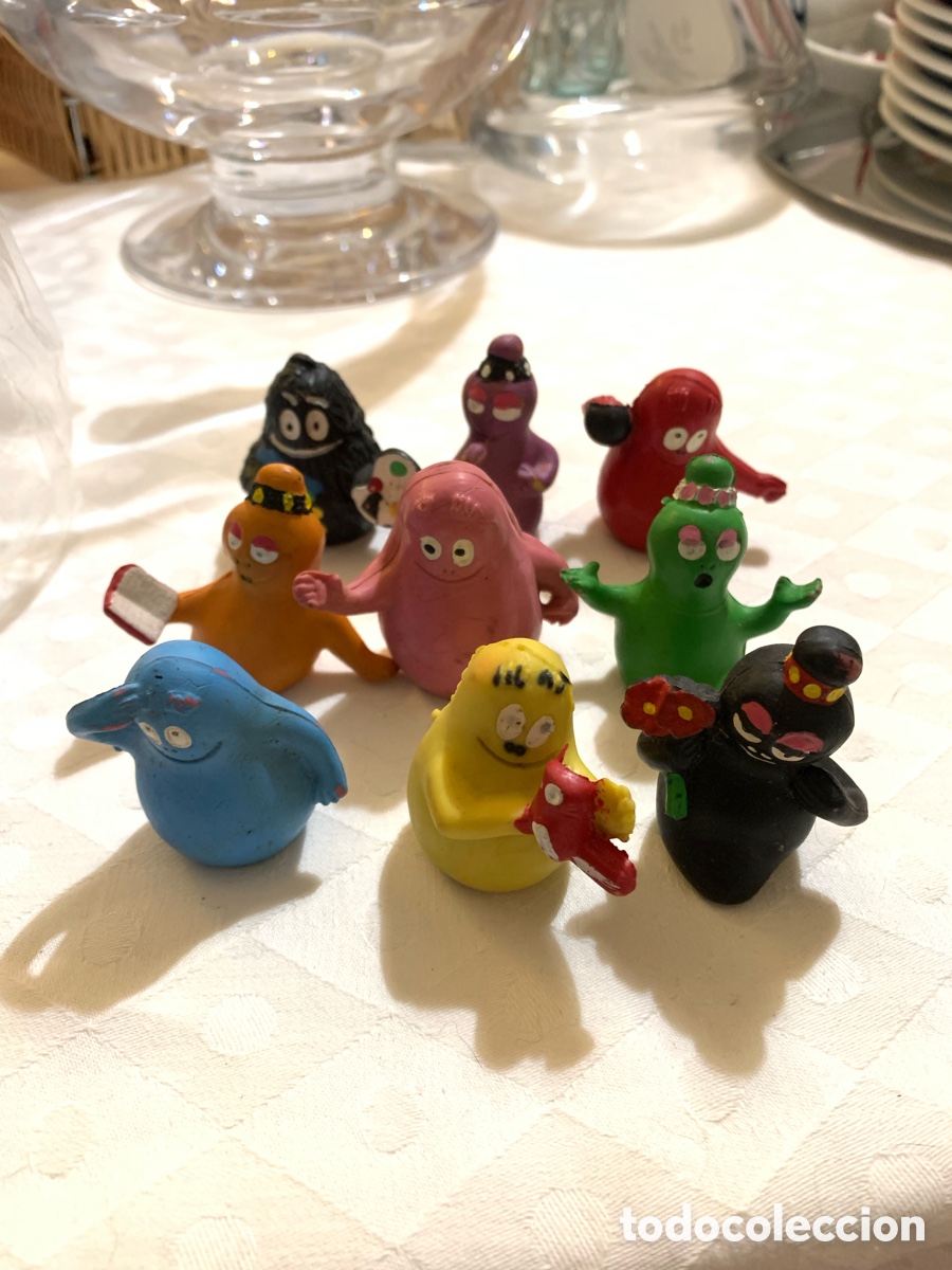 Figuras de goma y PVC: Cole&ccedil;&atilde;o de Figuras pvc Barbapapa