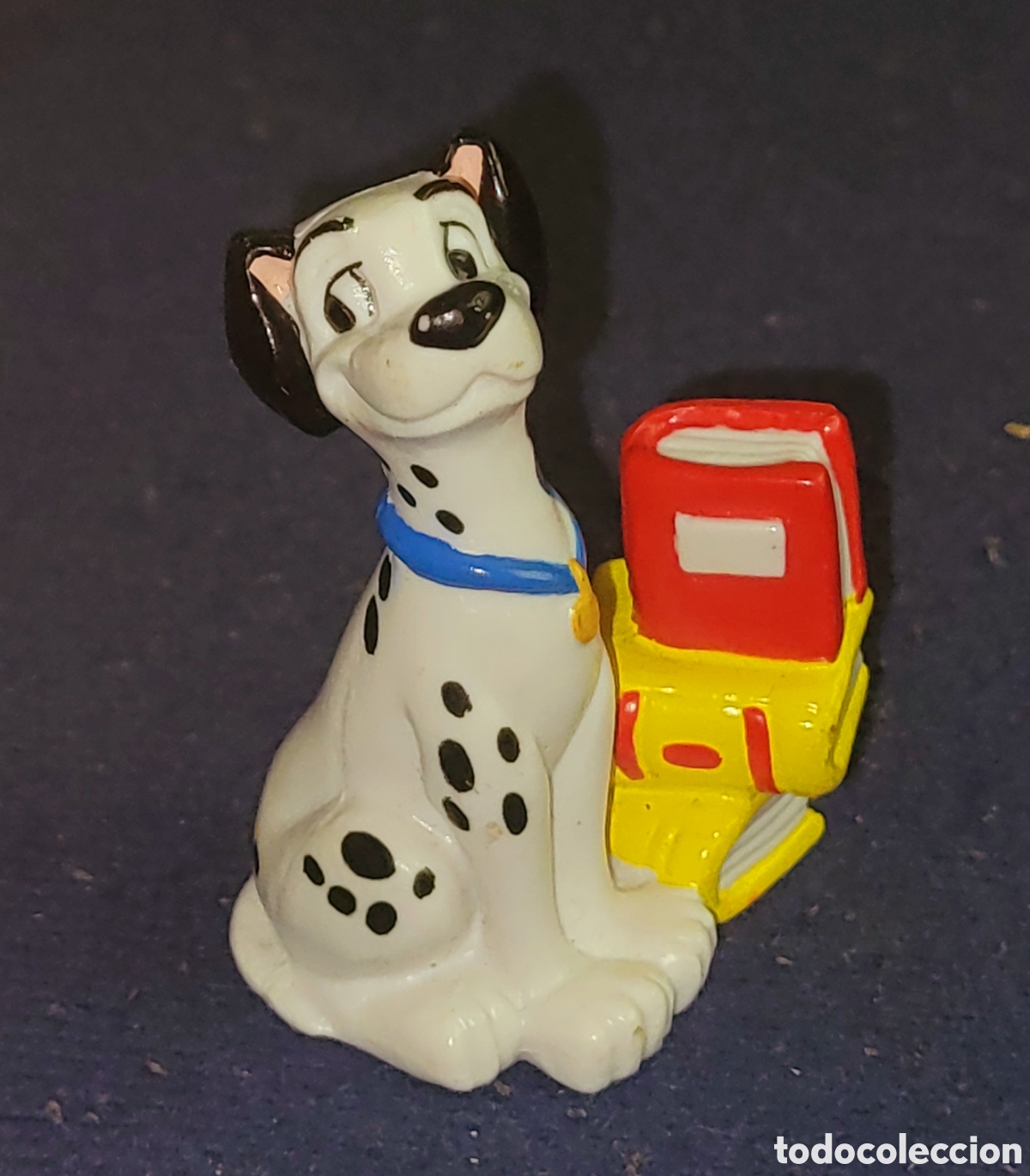 Figuras de goma y PVC: Bonita figura pvc goma 101 Dalmatas Disney marca Modecor
