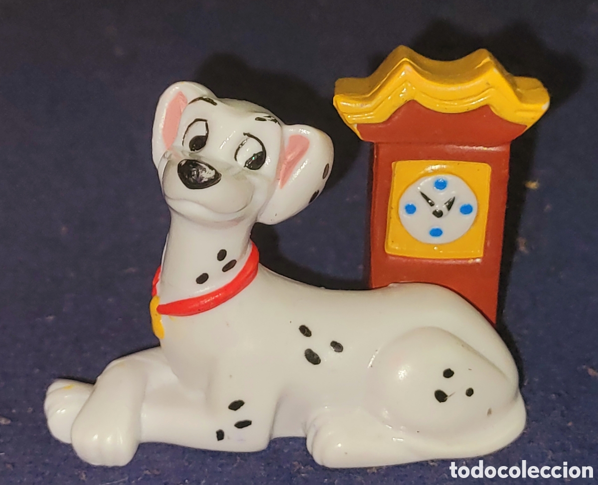 Figuras de goma y PVC: Bonita figura pvc goma Disney 101 Dalmatas marca Modecor