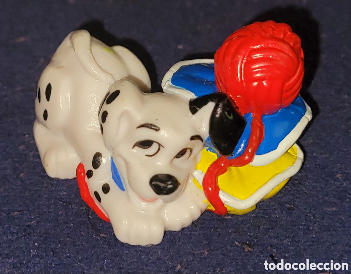 Figuras de goma y PVC: Bonita figura pvc goma Disney 101 Dalmatas marca Modecor