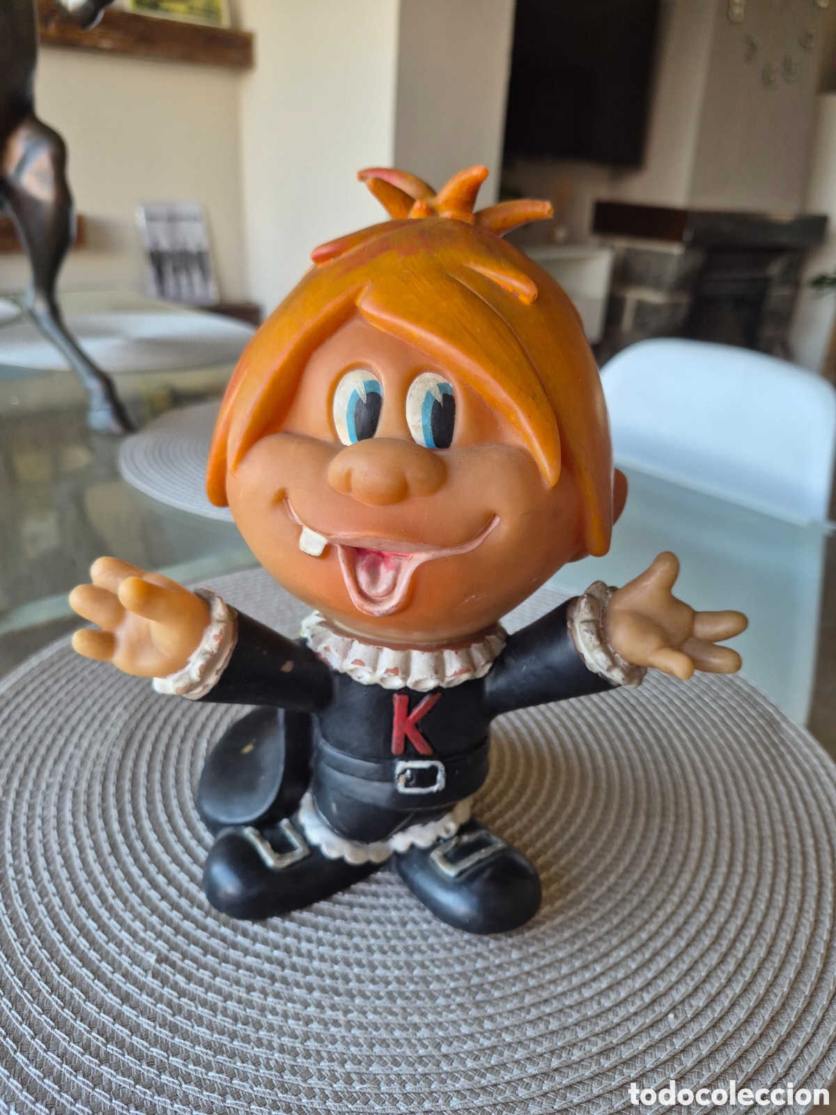 Figuras de goma y PVC: Mu&ntilde;eco Kinito Kina san clemente pvc vintage