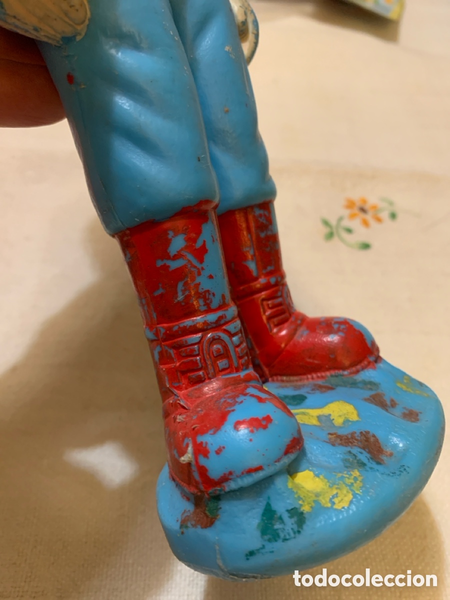 Figuras de goma y PVC: Boneco Brinde RAJ&Aacute; Comandante Peck - Foto 6