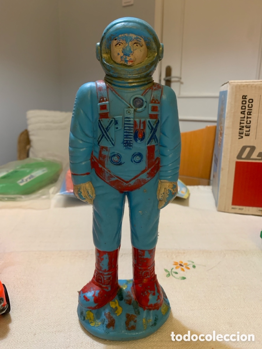 Figuras de goma y PVC: Boneco Brinde RAJ&Aacute; Comandante Peck