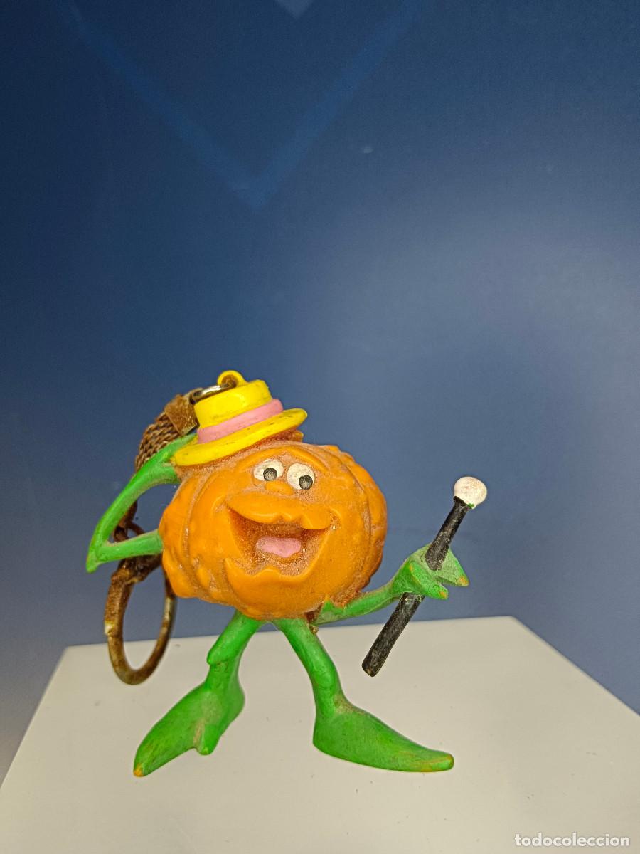 Figuras de goma y PVC: 01 llavero , figura CALABAZA RUPERTA, UN, DOS TRES RESPONDA OTRA VEZ ,TVE, 1991, MARCA YOLANDA