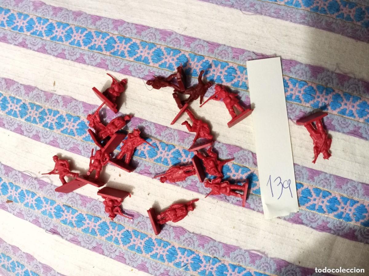 Figuras de goma y PVC: MONTAPLEX SOLDADOS PRUSIANOS rojos N 139 . Mira todos mis dem&aacute;s art&iacute;culos para aprovechar