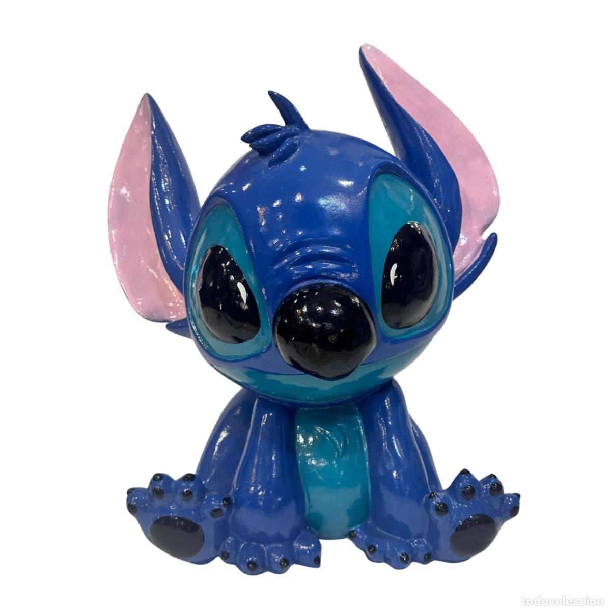 Figuras de goma y PVC: Escultura de fibra de vidrio de Stitch , Vintage de Walt Disney, realizada por Chris Sanders