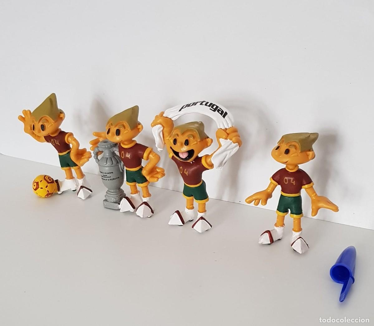 Figuras de goma y PVC: Kinas EURO 2004 (6 cm) - Cole&ccedil;&atilde;o completa (4/4)