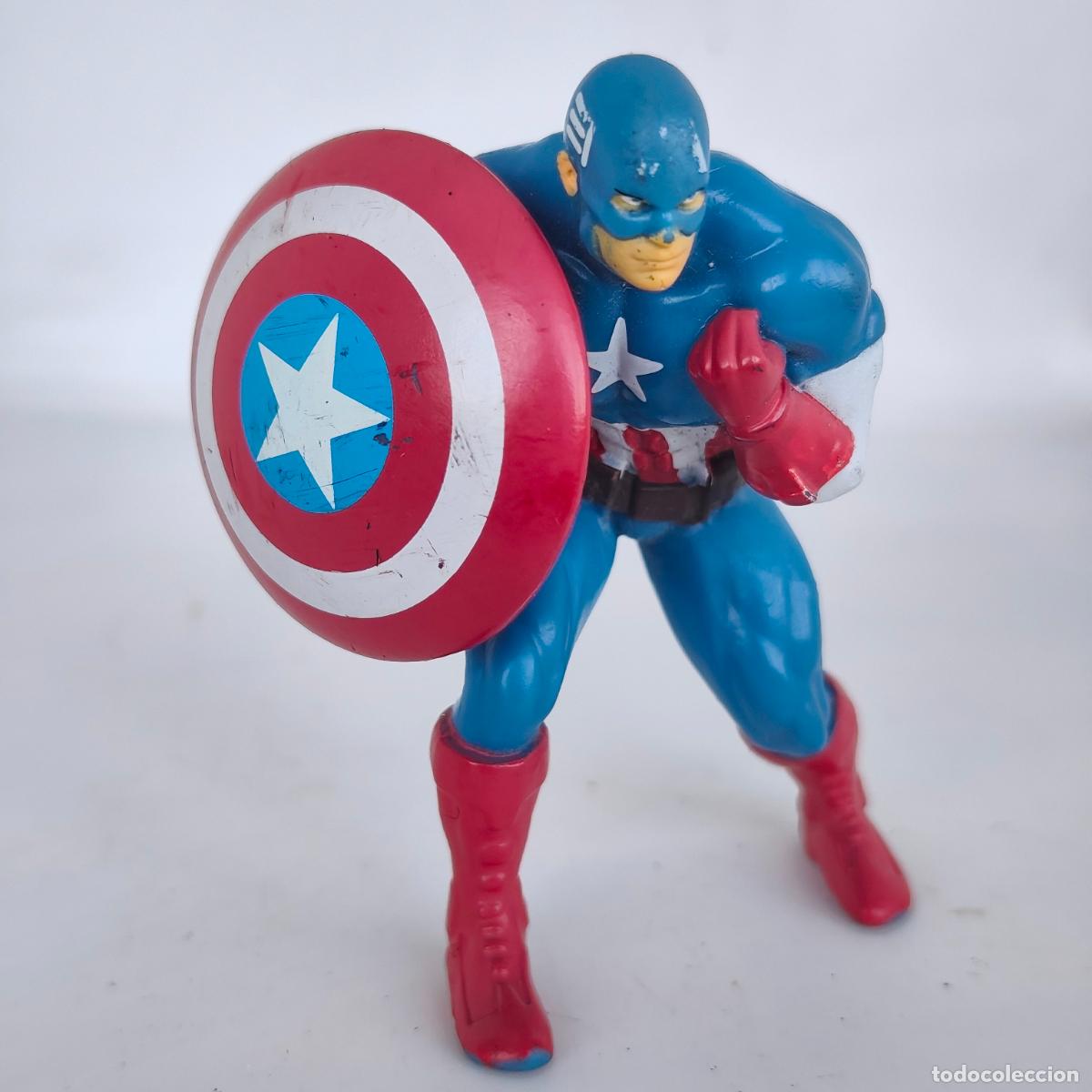 Figuras de goma y PVC: CAPIT&Aacute;N AM&Eacute;RICA / COMANSI / MARVEL - Foto 2