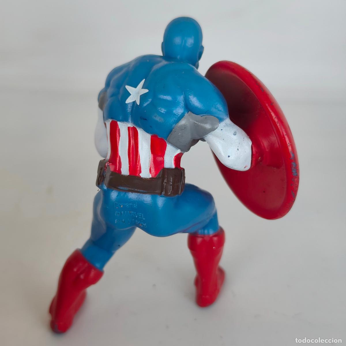Figuras de goma y PVC: CAPIT&Aacute;N AM&Eacute;RICA / COMANSI / MARVEL - Foto 4
