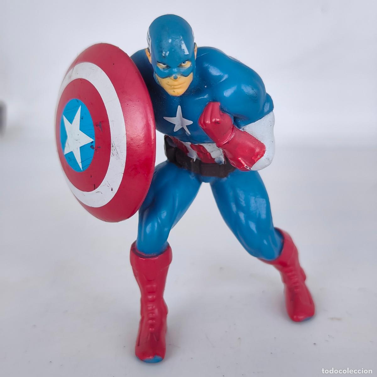 Figuras de goma y PVC: CAPIT&Aacute;N AM&Eacute;RICA / COMANSI / MARVEL