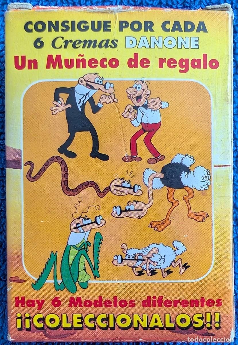Figuras de goma y PVC: Mortadelo y Filem&oacute;n - Serpiente - DANONE &iexcl;Impecable - Foto 2