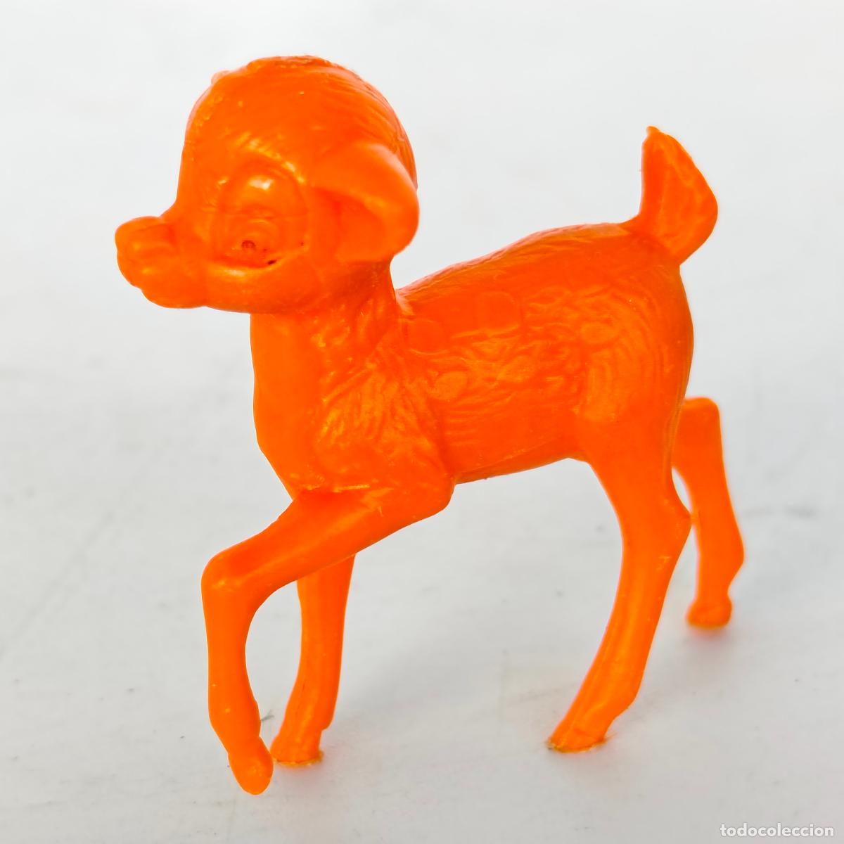 Figuras de goma y PVC: bambi DUNKIN DISNEY YOPLAIT MU&Ntilde;ECO FIGURA MONOCROMATICO PVC pelicula PREMIUM plastico DUNKY
