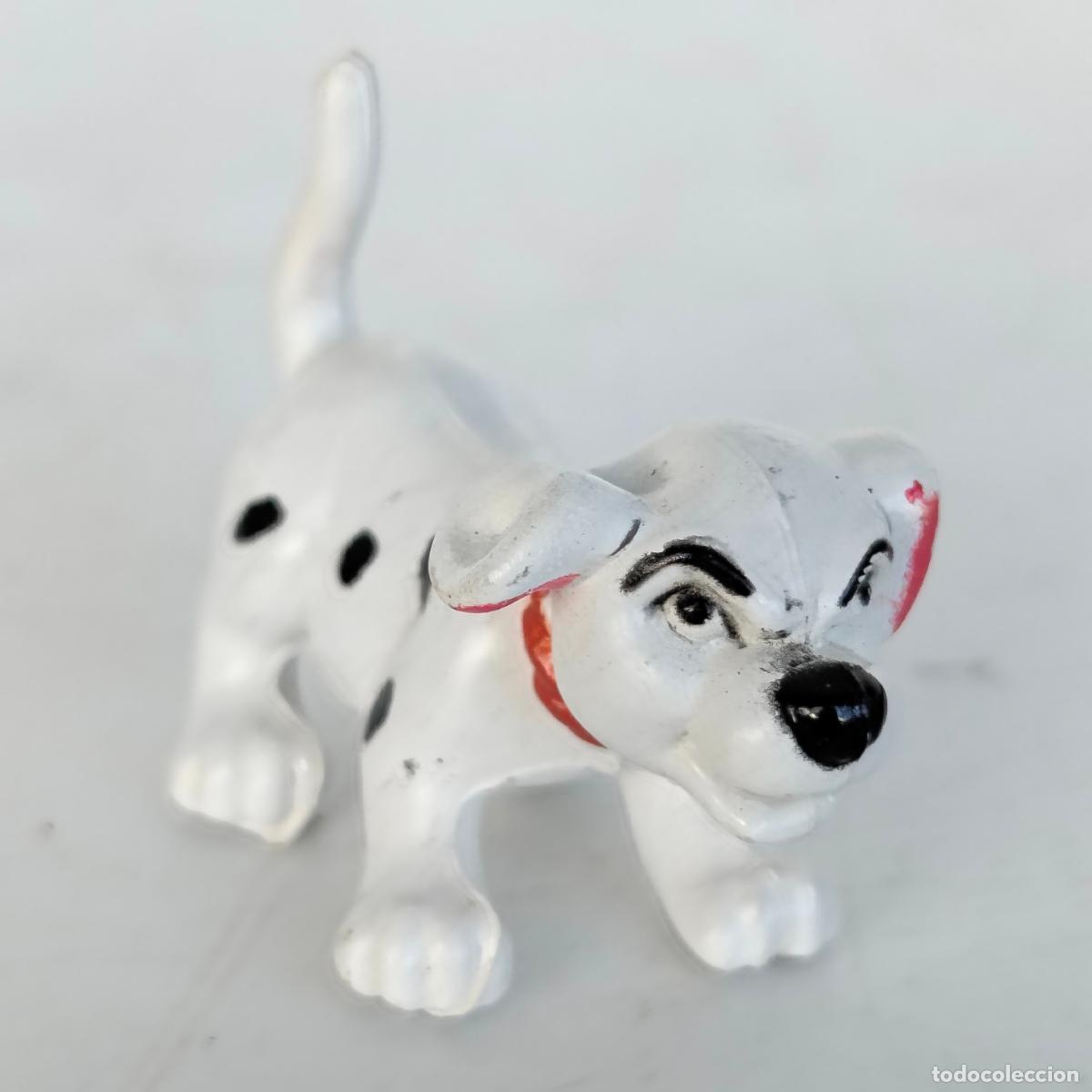 Figuras de goma y PVC: Cachorro 101 d&aacute;lmatas figura perro goma PVC sin marca