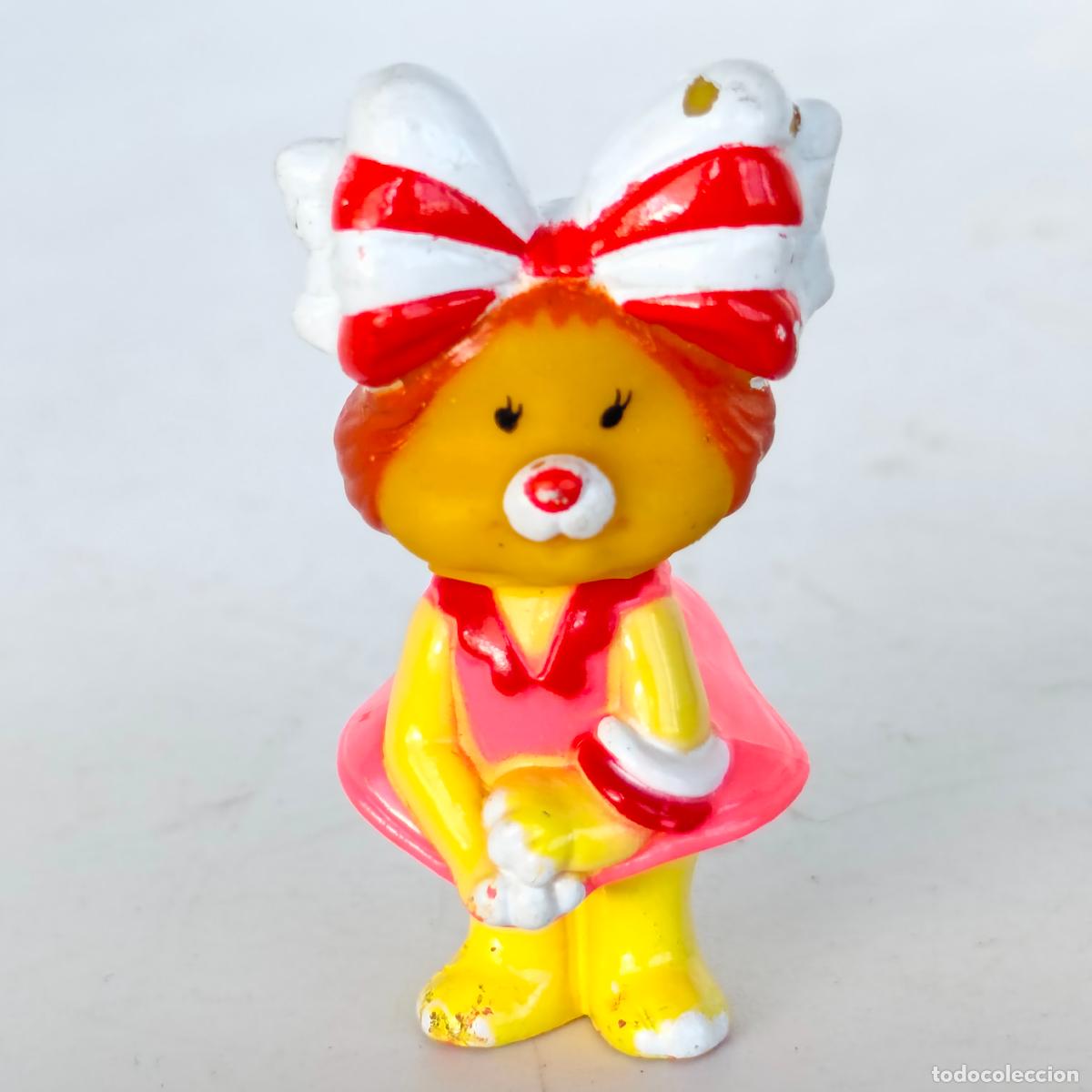 Figuras de goma y PVC: ANTIGUA FIGURA DE GOMA PVC PERRO PERRITA GATA BONNIE SERIES 4 CM. SILVERLIT TOYS