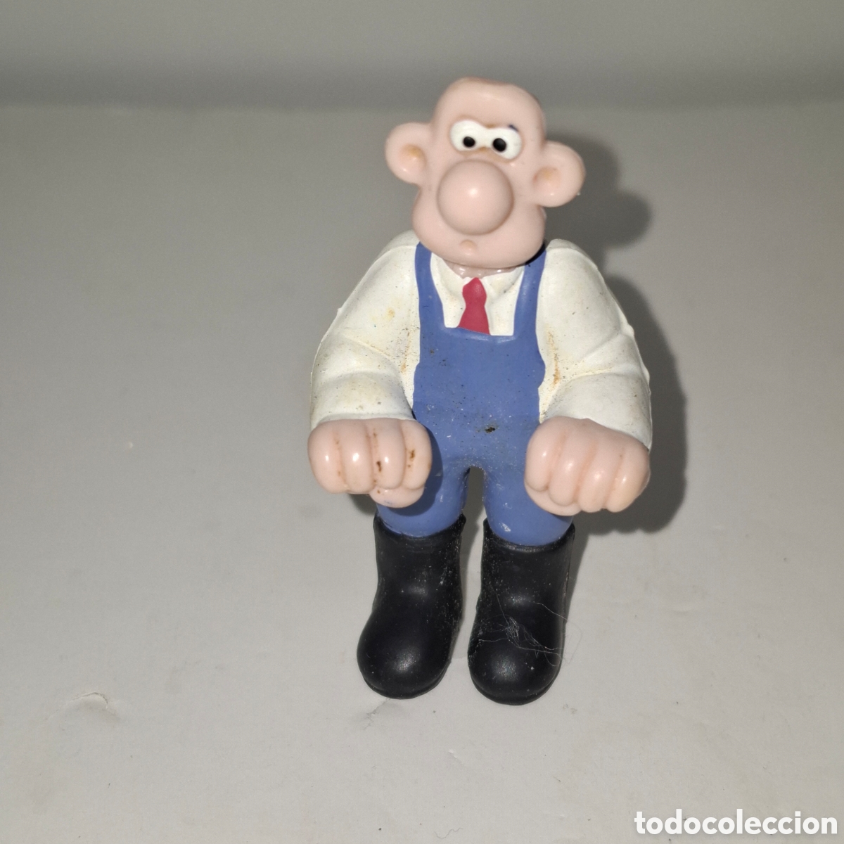 Figuras de goma y PVC: FIGURA DE PVC 1989 WALLACE Y GROMIT