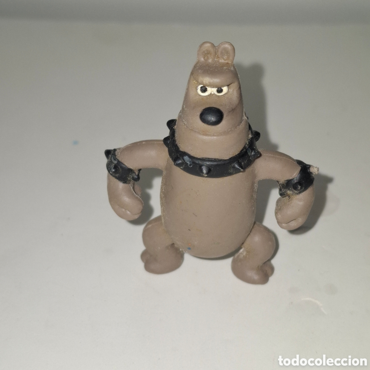 Figuras de goma y PVC: PERRO PRESTON FIGURA DE PVC 1989 WALLACE Y GROMIT