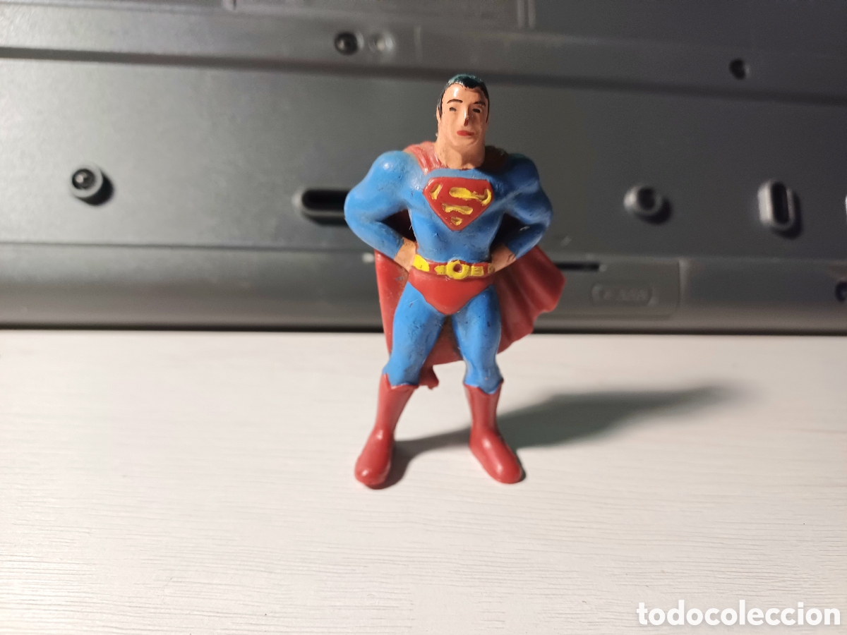 Figuras de goma y PVC: FIGURA SUPERMAN GOMA,COMICS INC.EURA, SPAIN