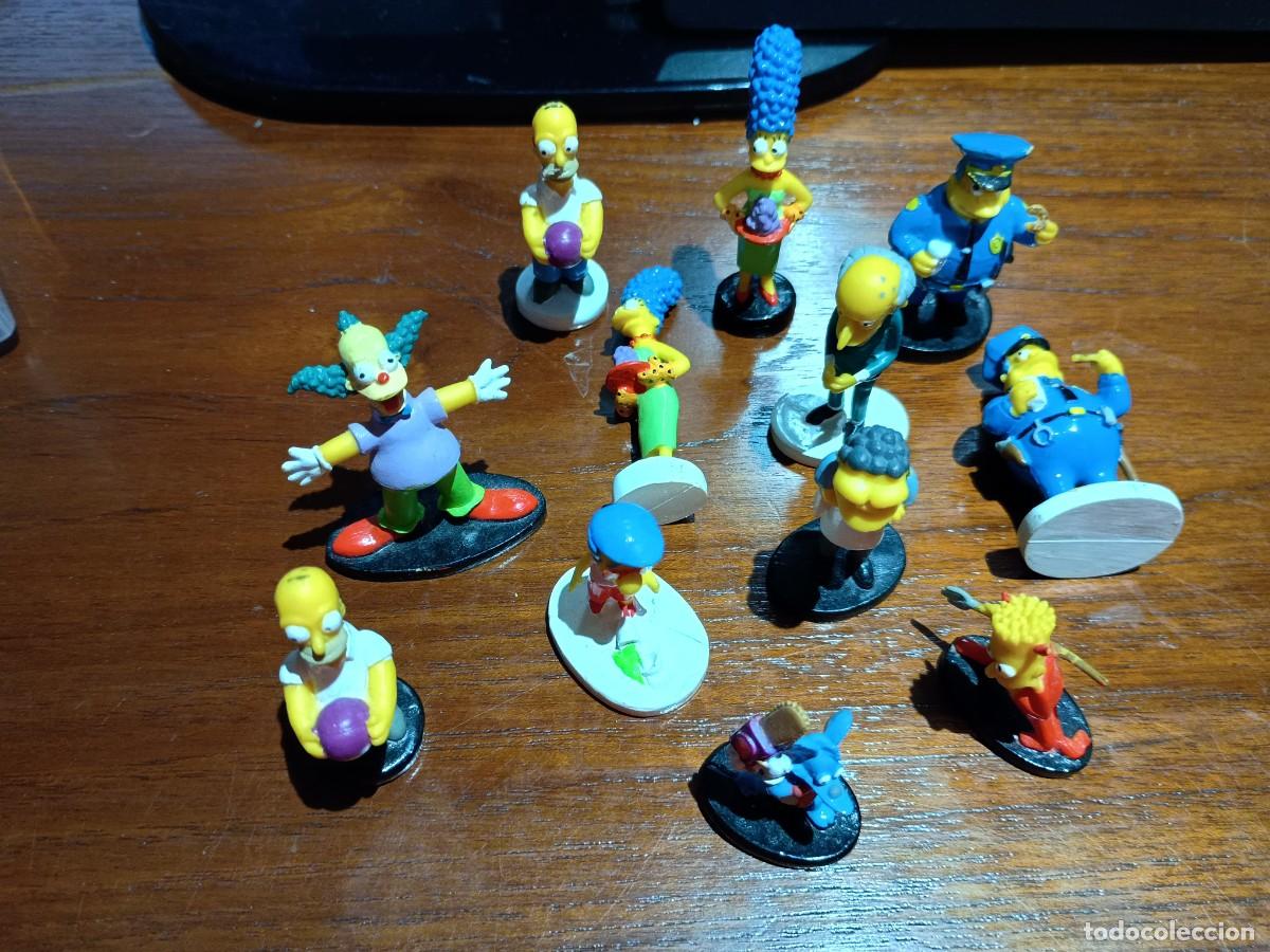 Figuras de goma y PVC: Lote de figuras de los Simpson - Foto 3