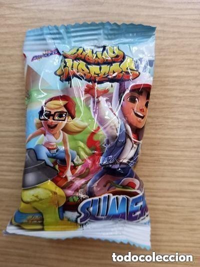 Figuras de goma y PVC: MINI SOBRE SORPRESA PHOSKITOS - SUBWAY SURFEAS - SLIMER