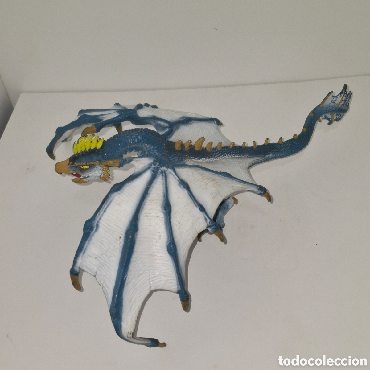 Figuras de goma y PVC: SCHLEICH FIGURA DE PVC MADE IN GERMANY DRAGON ALADO