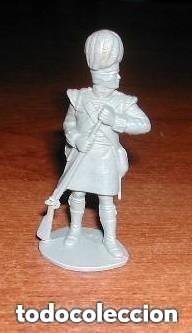 Figuras de goma y PVC: SOLDADO PL&Aacute;STICO DETALLADO 6 cm SIN MARCA PONE numero 20 EN PEANA