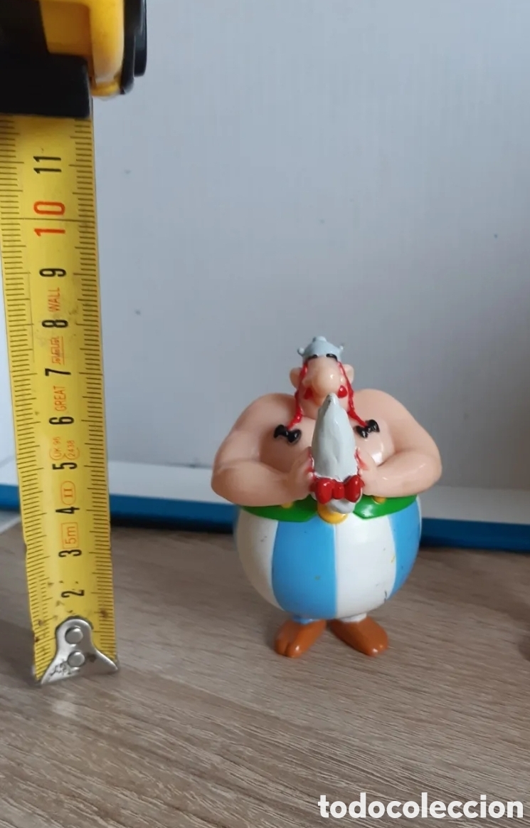 Figuras de goma Kinder: Dos figuras kinder Sorpresa Obelix Falbala